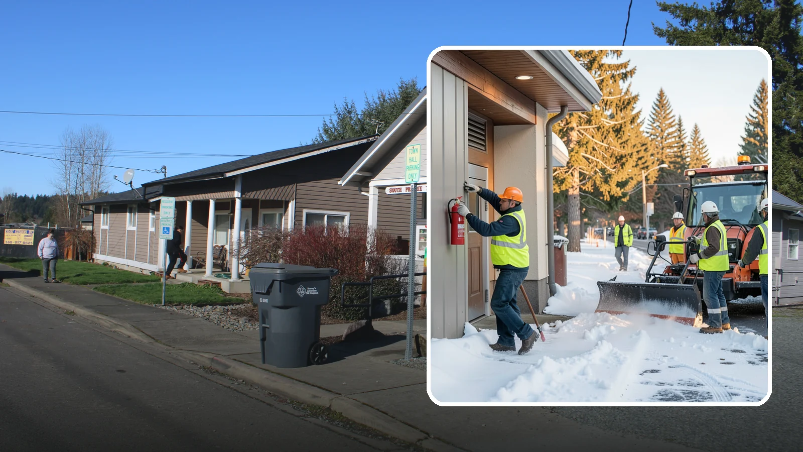 Fire Extinguisher Service in South Prairie, Pierce County, WA - Portable fire extinguisher inspection, recharge, and certification for public buildings and facilities.