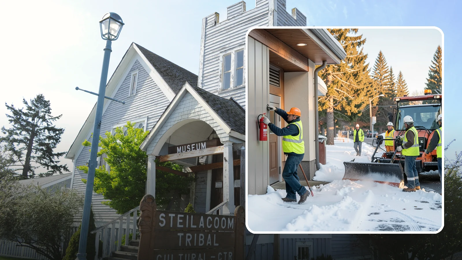 Fire Extinguisher Service in Steilacoom, Pierce County, WA - Portable fire extinguisher inspection, recharge, and certification for public buildings and facilities.