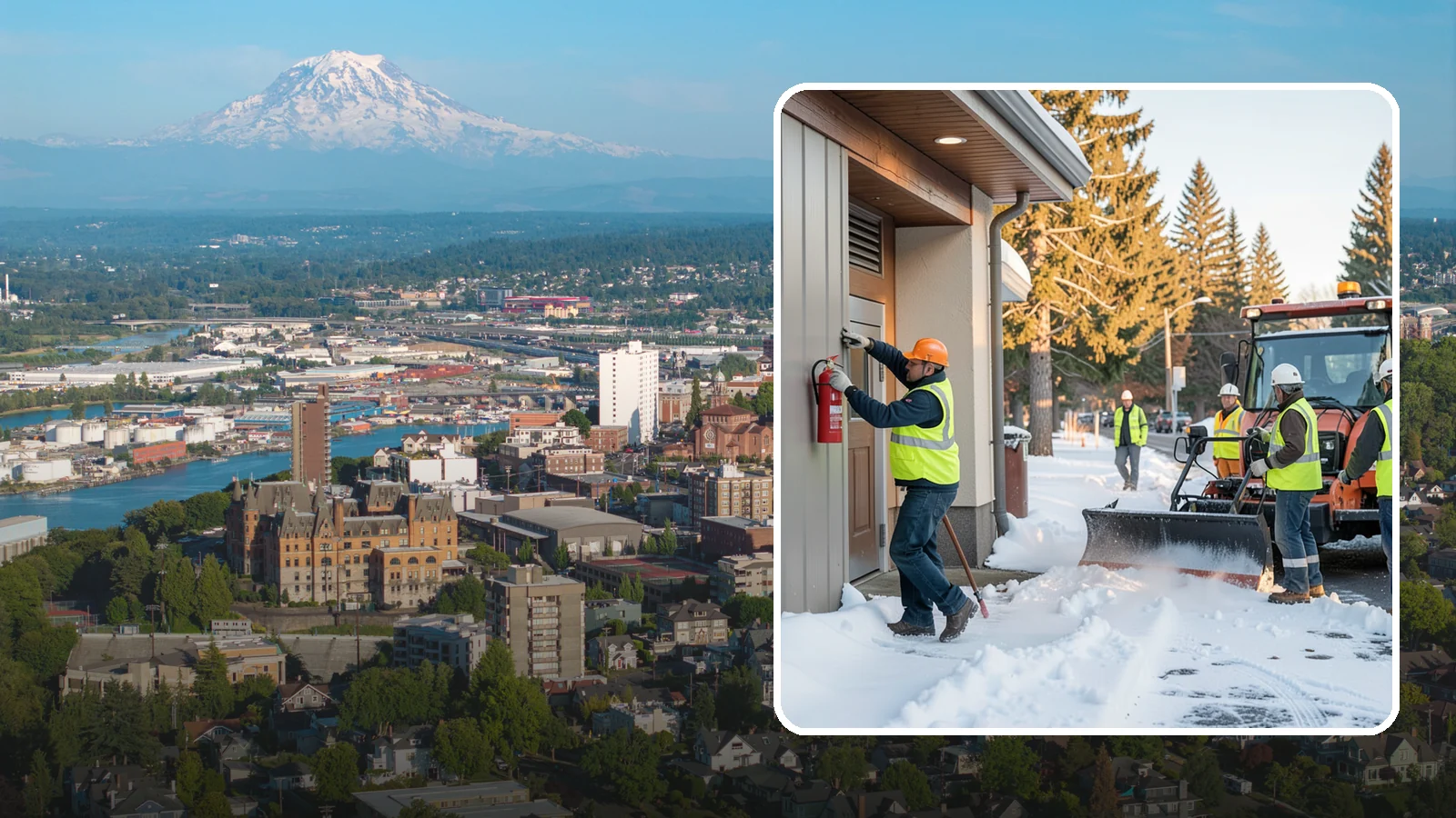 Fire Extinguisher Service in Tacoma, Pierce County, WA - Portable fire extinguisher inspection, recharge, and certification for public buildings and facilities.