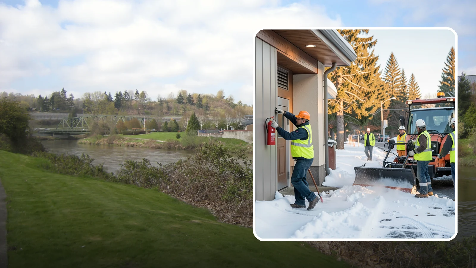 Fire Extinguisher Service in Tukwila, King County, WA - Portable fire extinguisher inspection, recharge, and certification for public buildings and facilities.