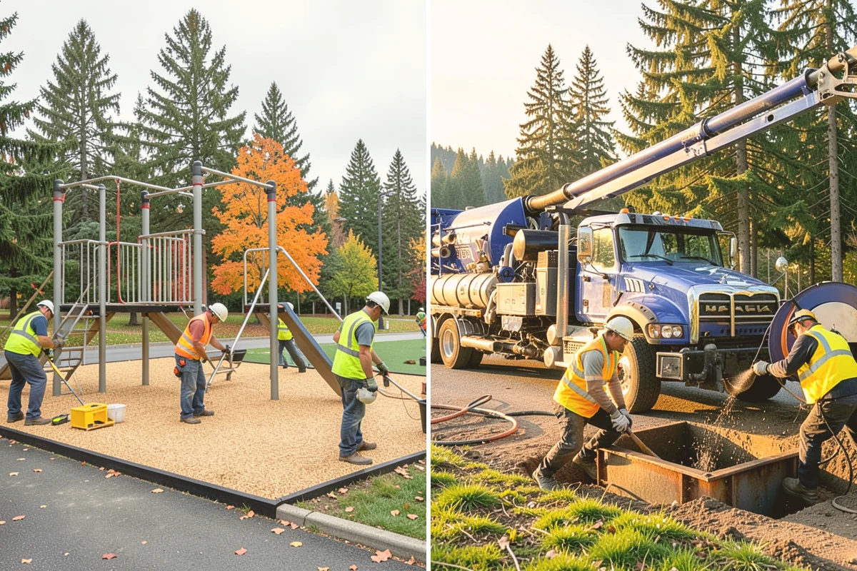 Firebreak Maintenance in Bellevue, King County, WA - Confirm firebreak locations, widths, and standards with the fire district