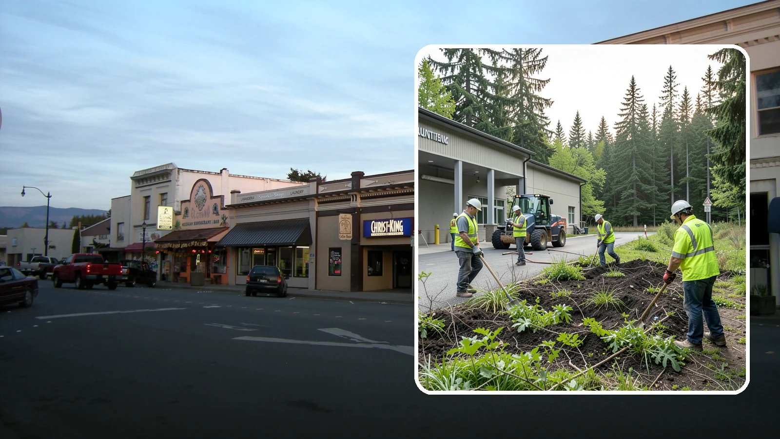 Firebreak Maintenance in Burlington, Skagit County, WA - Maintenance of firebreaks and fuel breaks to reduce wildfire risk around public open space.
