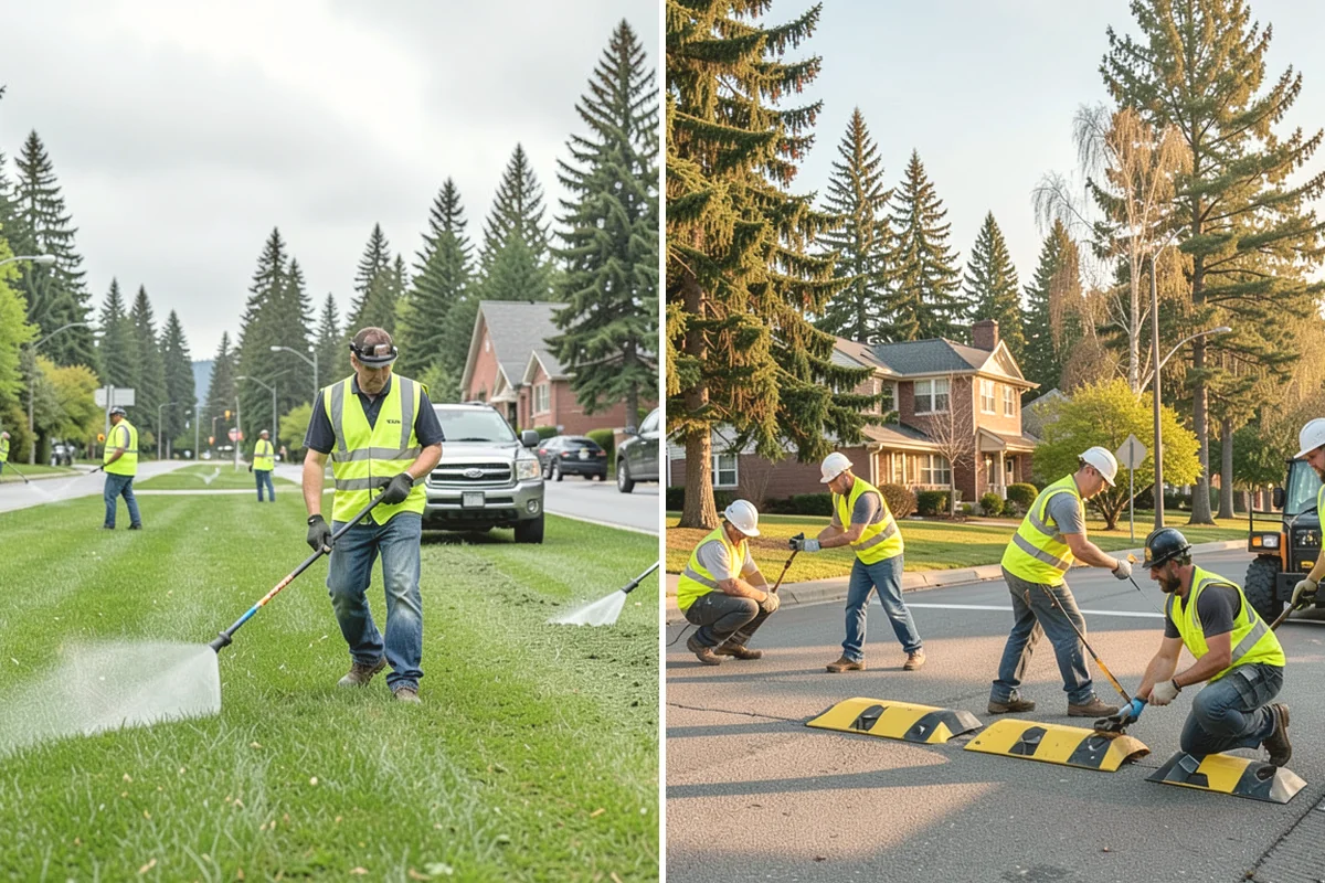 Firebreak Maintenance in Carbonado, Pierce County, WA - Confirm firebreak locations, widths, and standards with the fire district