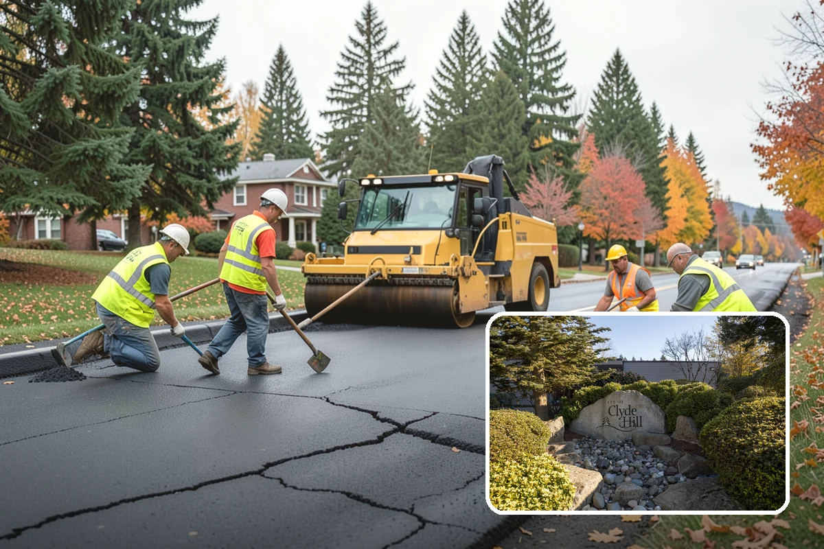 Firebreak Maintenance in Clyde Hill, King County, WA - Reduces wildfire spread risk around public lands