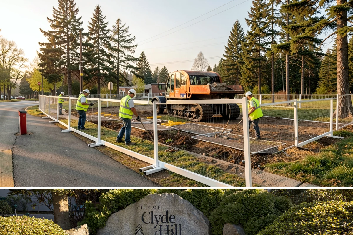 Firebreak Maintenance in Clyde Hill, King County, WA - Firebreak maintenance is completed in late spring to early summer, ahead of Western Washington's dry fire season.