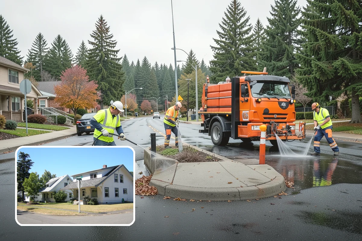 Firebreak Maintenance in DuPont, Pierce County, WA - Reduces wildfire spread risk around public lands