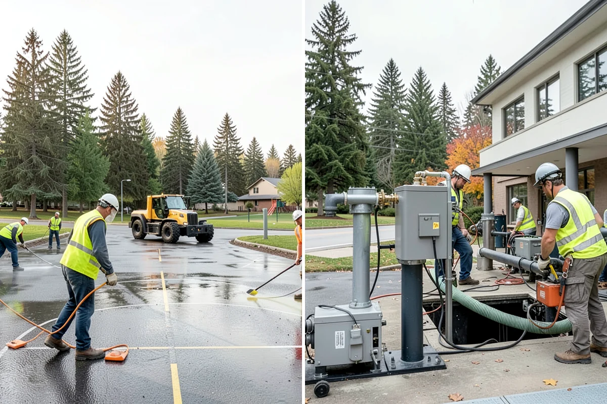 Firebreak Maintenance in DuPont, Pierce County, WA - Confirm firebreak locations, widths, and standards with the fire district