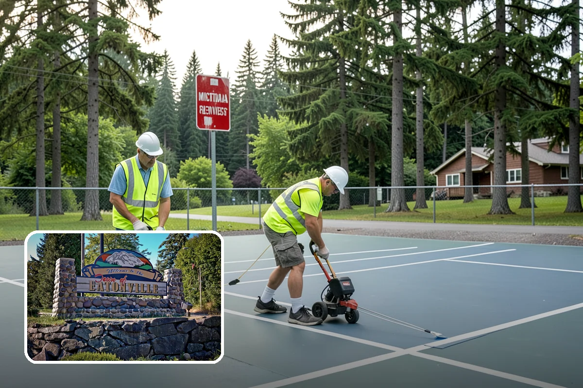 Firebreak Maintenance in Eatonville, Pierce County, WA - Reduces wildfire spread risk around public lands