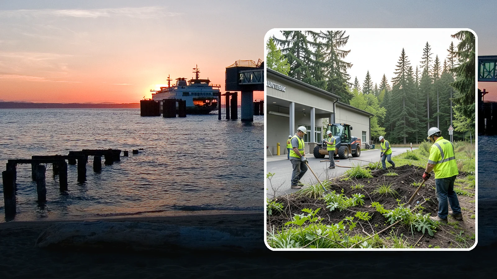 Firebreak Maintenance in Edmonds, Snohomish County, WA - Maintenance of firebreaks and fuel breaks to reduce wildfire risk around public open space.