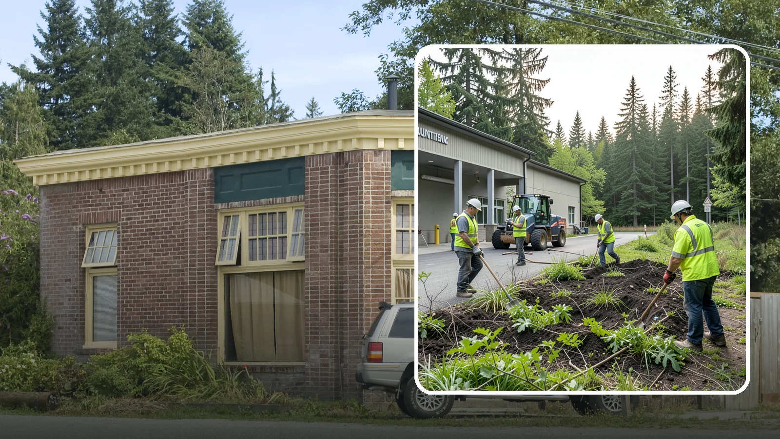 Firebreak Maintenance in Hamilton, Skagit County, WA - Maintenance of firebreaks and fuel breaks to reduce wildfire risk around public open space.