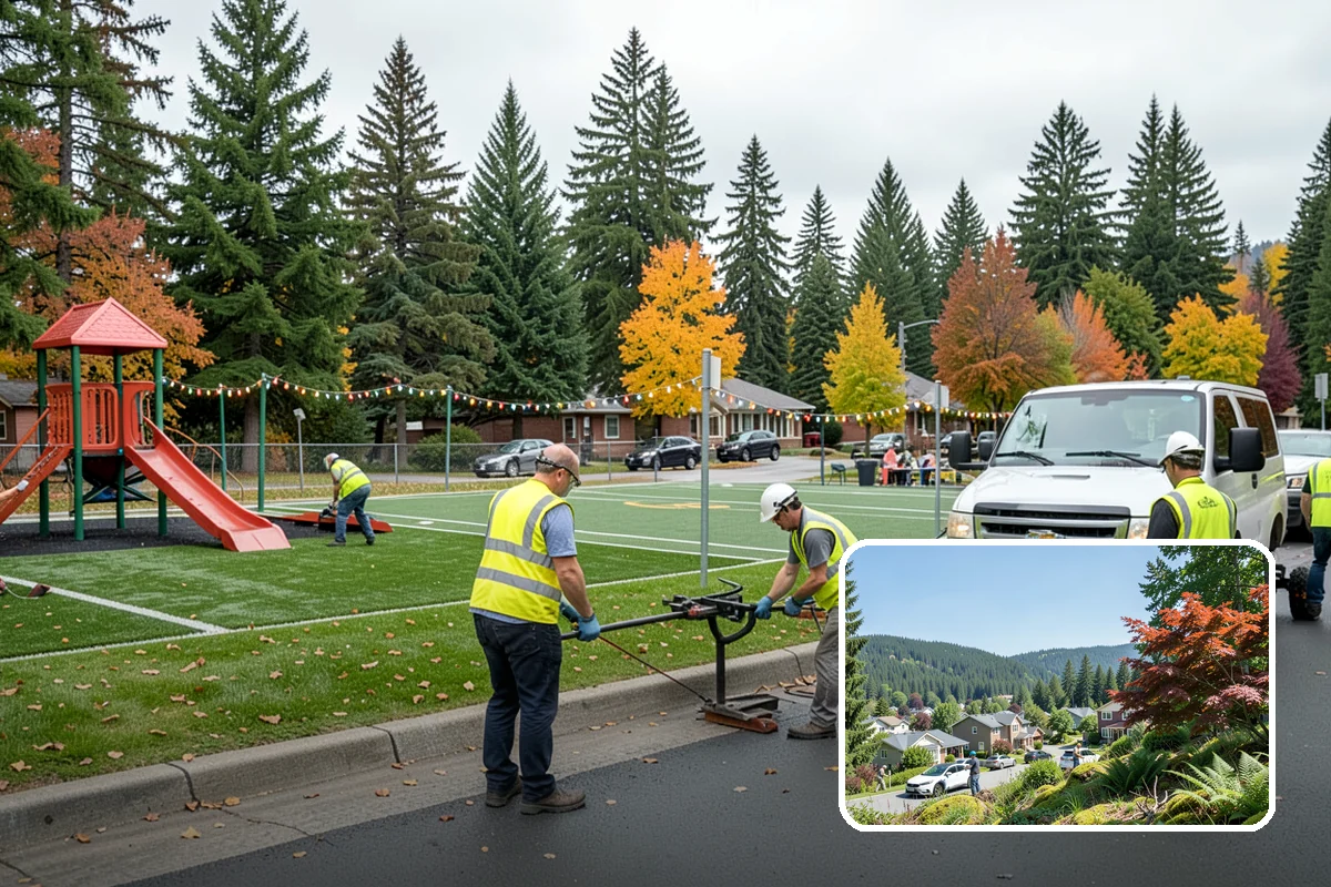 Firebreak Maintenance in Index, Snohomish County, WA - Reduces wildfire spread risk around public lands