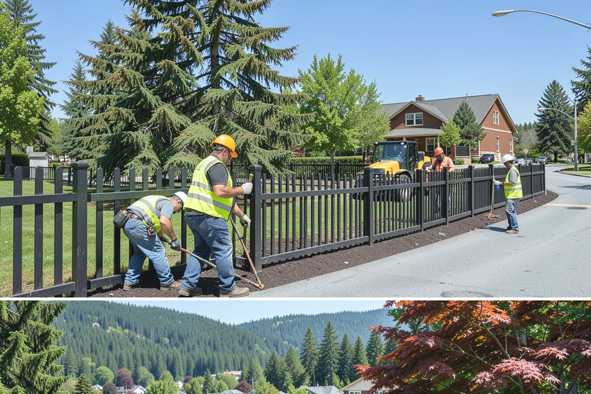 Firebreak Maintenance in Index, Snohomish County, WA - Firebreak maintenance is completed in late spring to early summer, ahead of Western Washington's dry fire season.