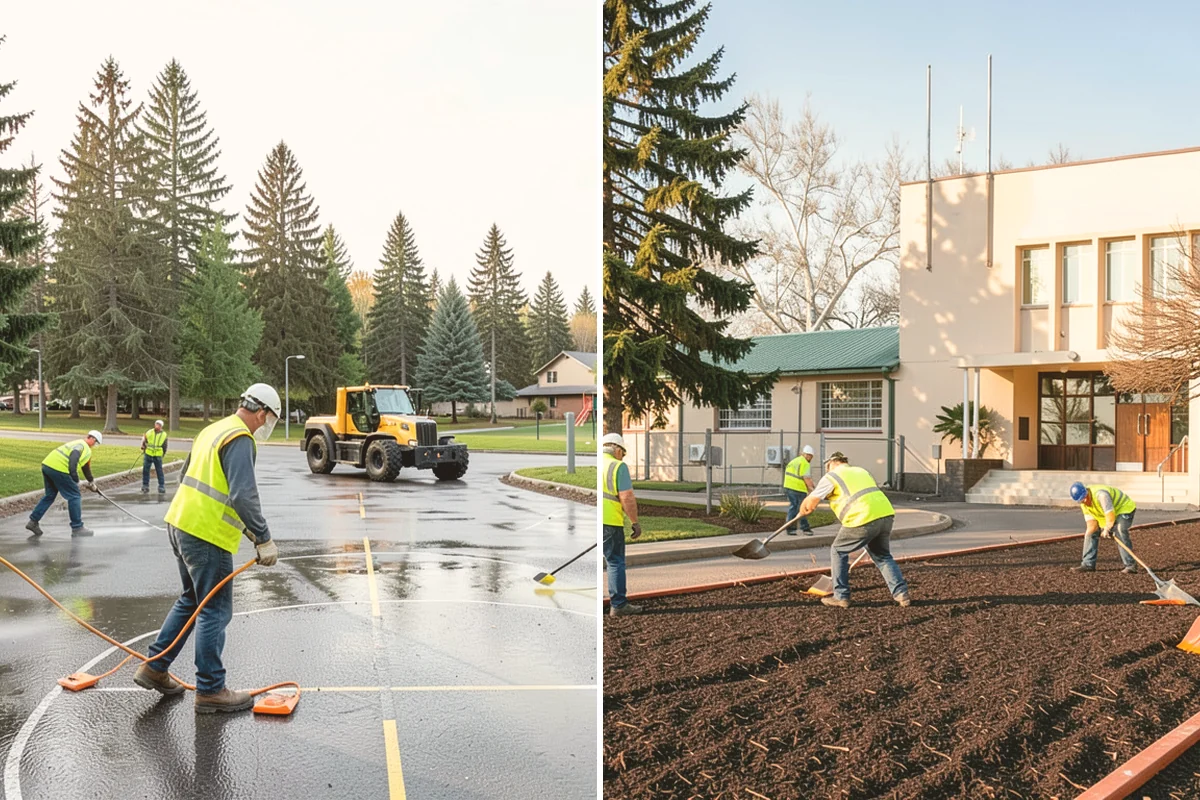 Firebreak Maintenance in Kent, King County, WA - Confirm firebreak locations, widths, and standards with the fire district