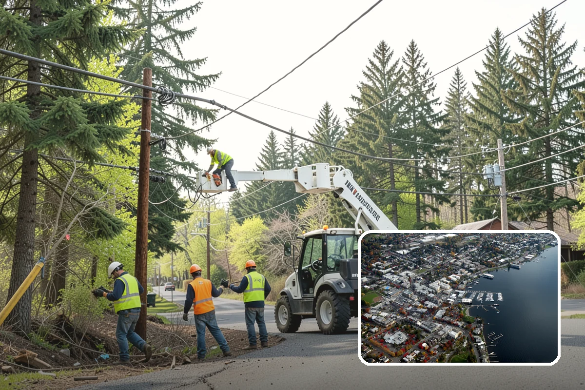 Firebreak Maintenance in Kirkland, King County, WA - Reduces wildfire spread risk around public lands