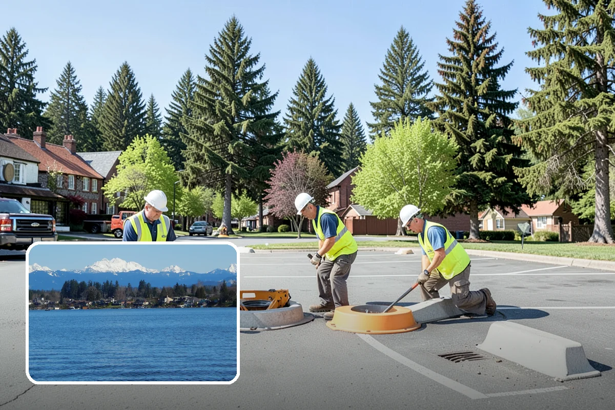 Firebreak Maintenance in Lake Stevens, Snohomish County, WA - Reduces wildfire spread risk around public lands