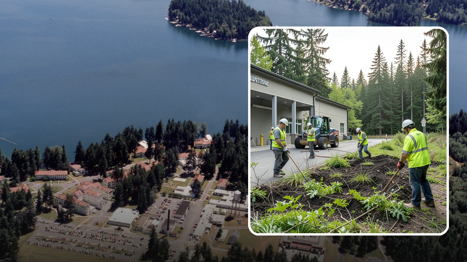 Firebreak Maintenance in Lakewood, Pierce County, WA - Maintenance of firebreaks and fuel breaks to reduce wildfire risk around public open space.