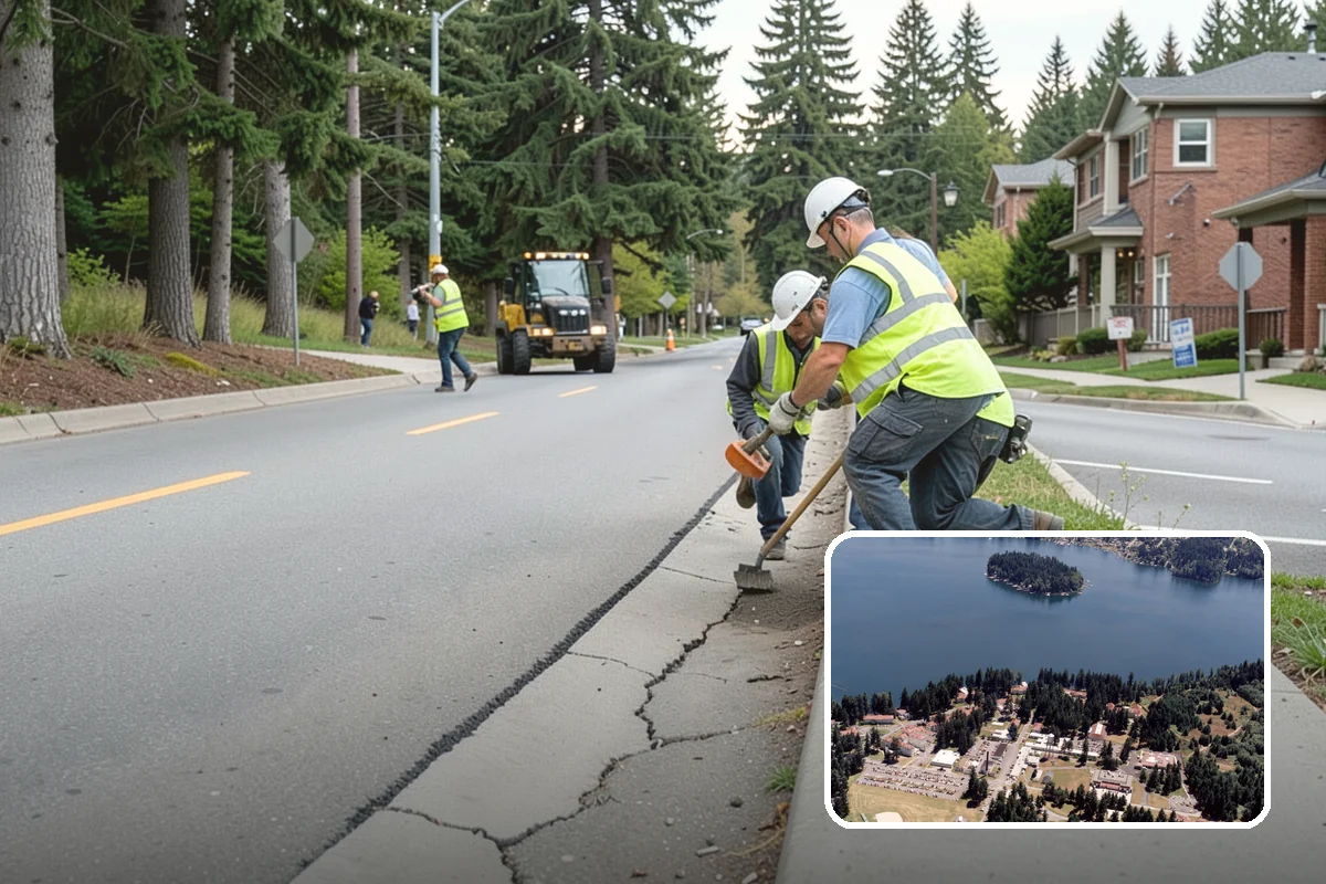 Firebreak Maintenance in Lakewood, Pierce County, WA - Reduces wildfire spread risk around public lands