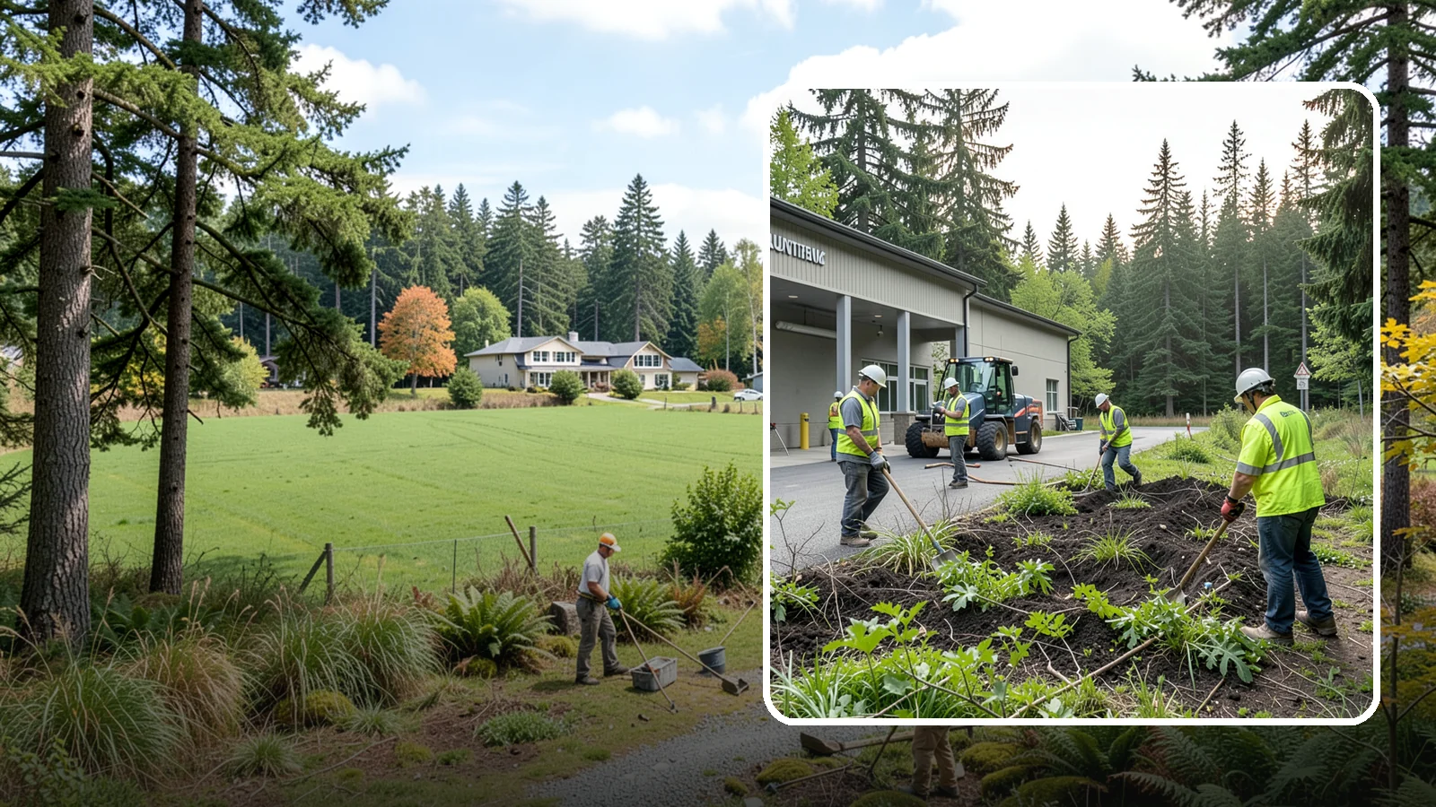 Firebreak Maintenance in Lyman, Skagit County, WA - Maintenance of firebreaks and fuel breaks to reduce wildfire risk around public open space.