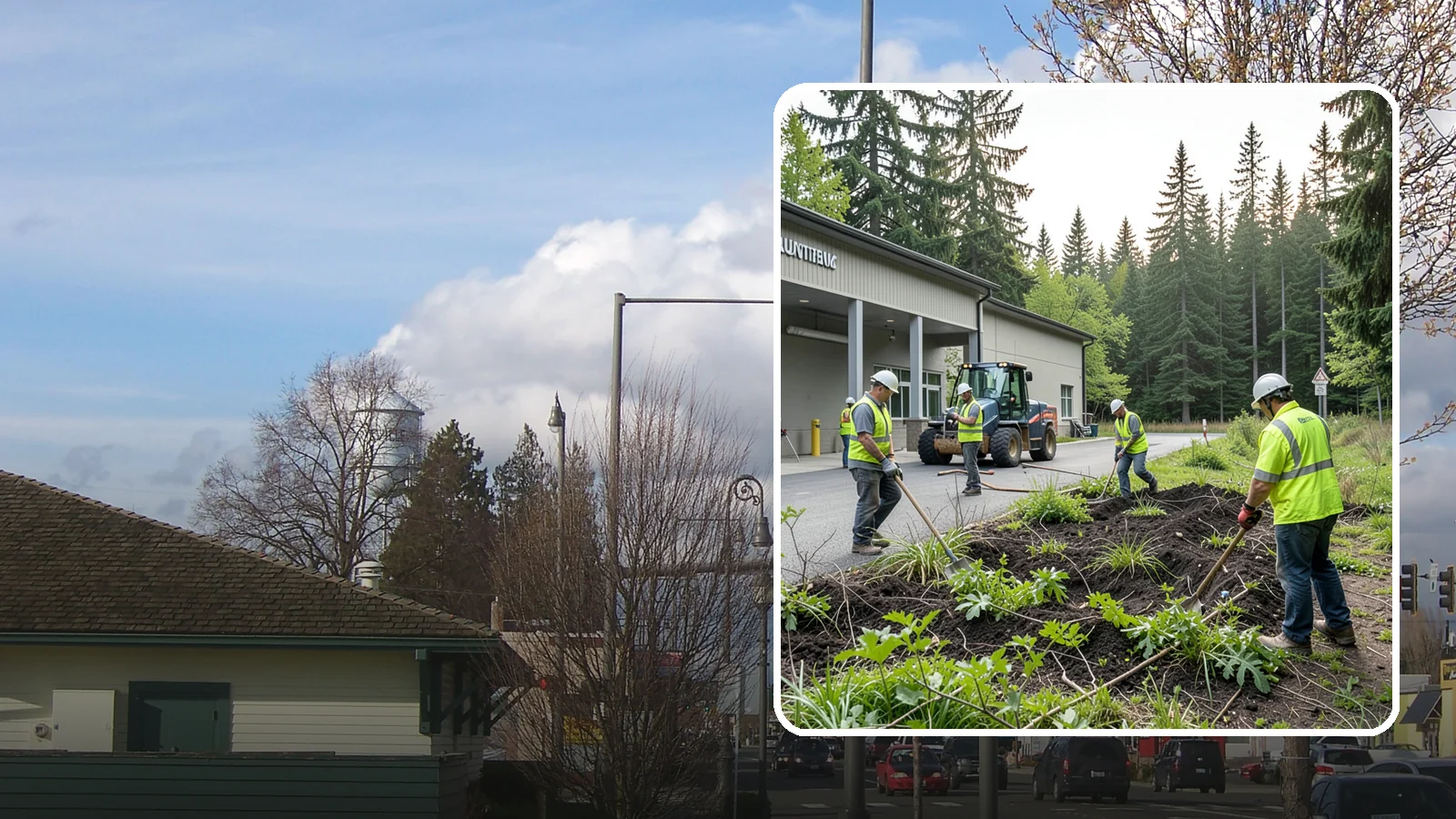 Firebreak Maintenance in Marysville, Snohomish County, WA - Maintenance of firebreaks and fuel breaks to reduce wildfire risk around public open space.