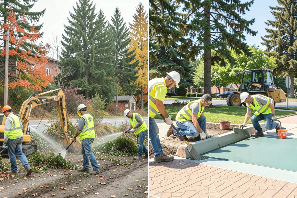 Firebreak Maintenance in Mill Creek, Snohomish County, WA - Confirm firebreak locations, widths, and standards with the fire district