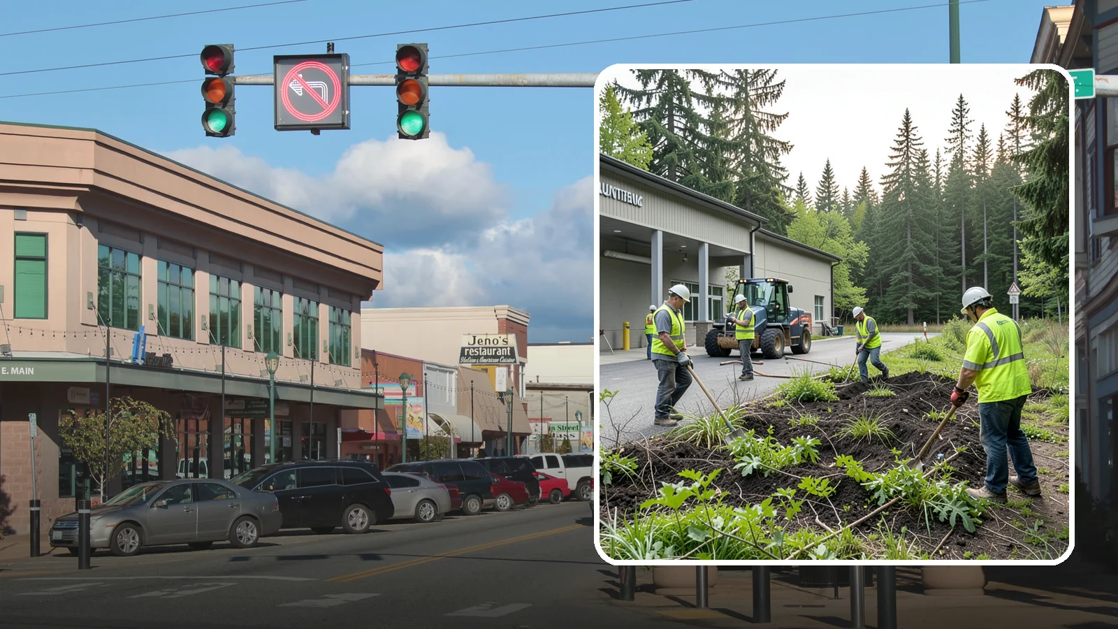 Firebreak Maintenance in Monroe, Snohomish County, WA - Maintenance of firebreaks and fuel breaks to reduce wildfire risk around public open space.