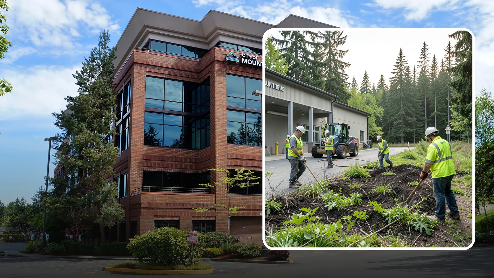 Firebreak Maintenance in Mountlake Terrace, Snohomish County, WA - Maintenance of firebreaks and fuel breaks to reduce wildfire risk around public open space.