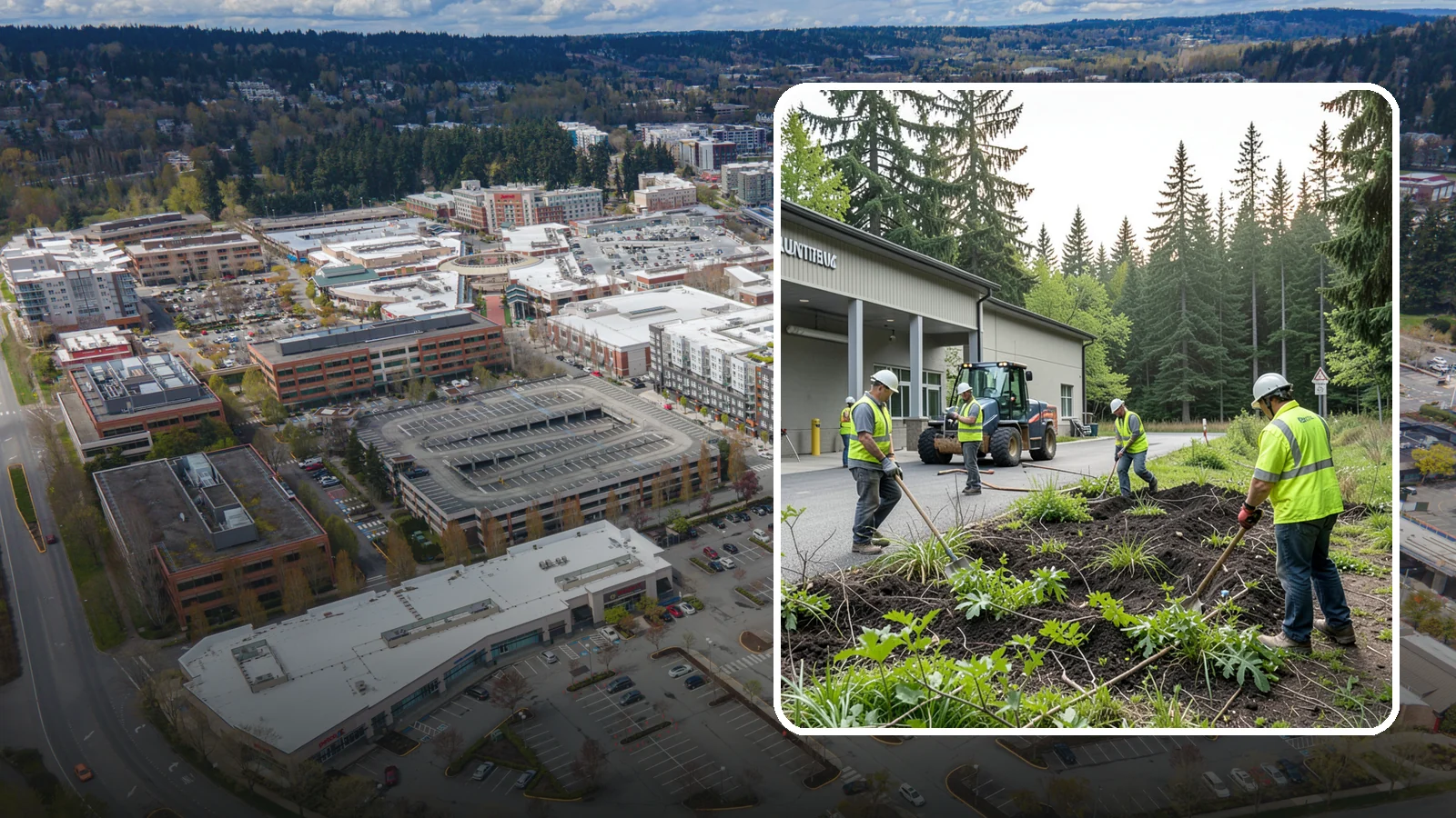 Firebreak Maintenance in Redmond, King County, WA - Maintenance of firebreaks and fuel breaks to reduce wildfire risk around public open space.