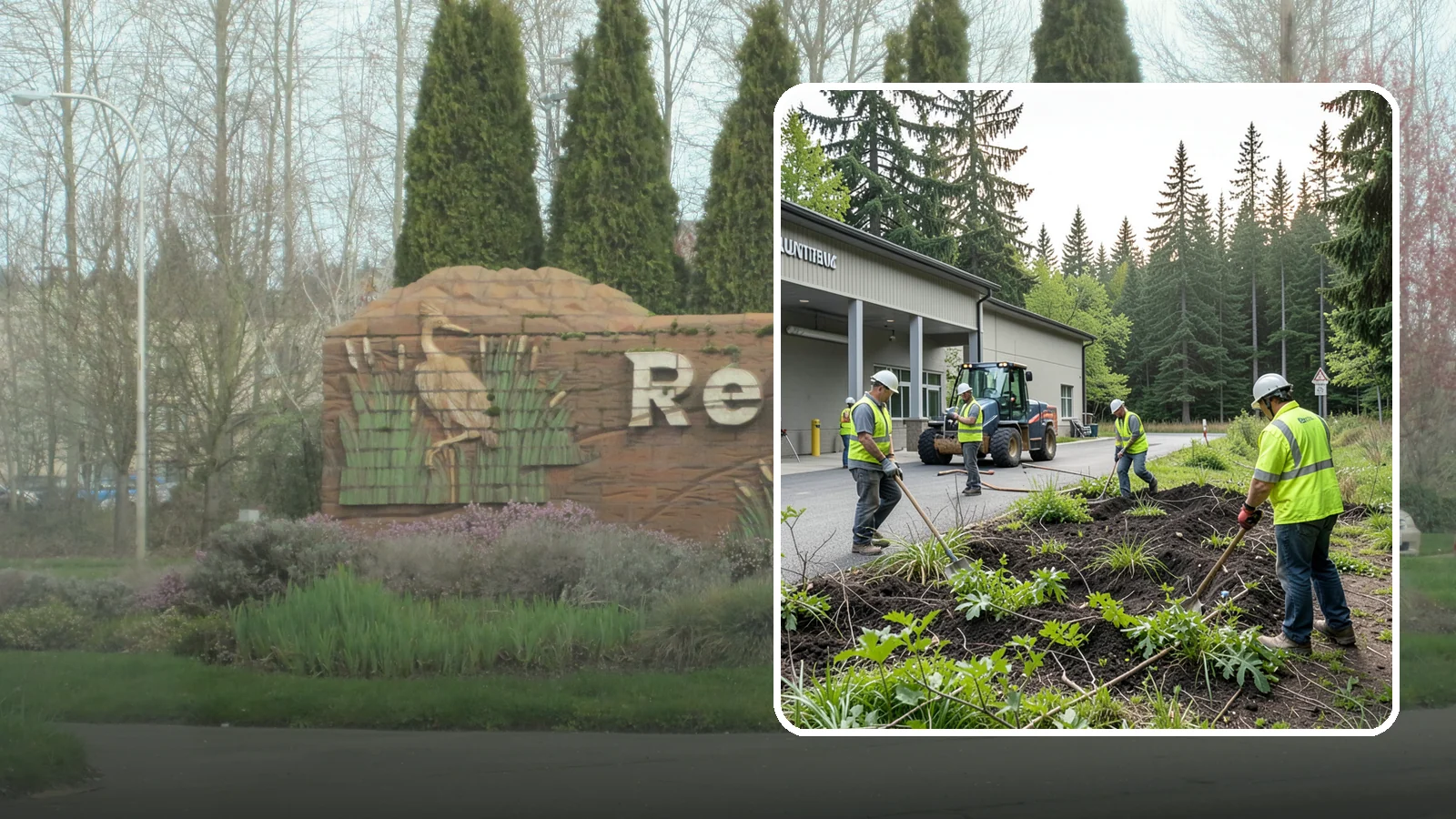 Firebreak Maintenance in Renton, King County, WA - Maintenance of firebreaks and fuel breaks to reduce wildfire risk around public open space.