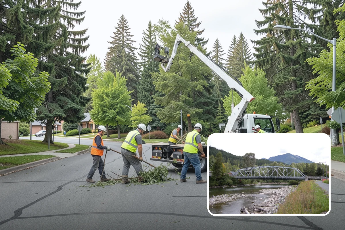 Firebreak Maintenance in Skykomish, King County, WA - Reduces wildfire spread risk around public lands