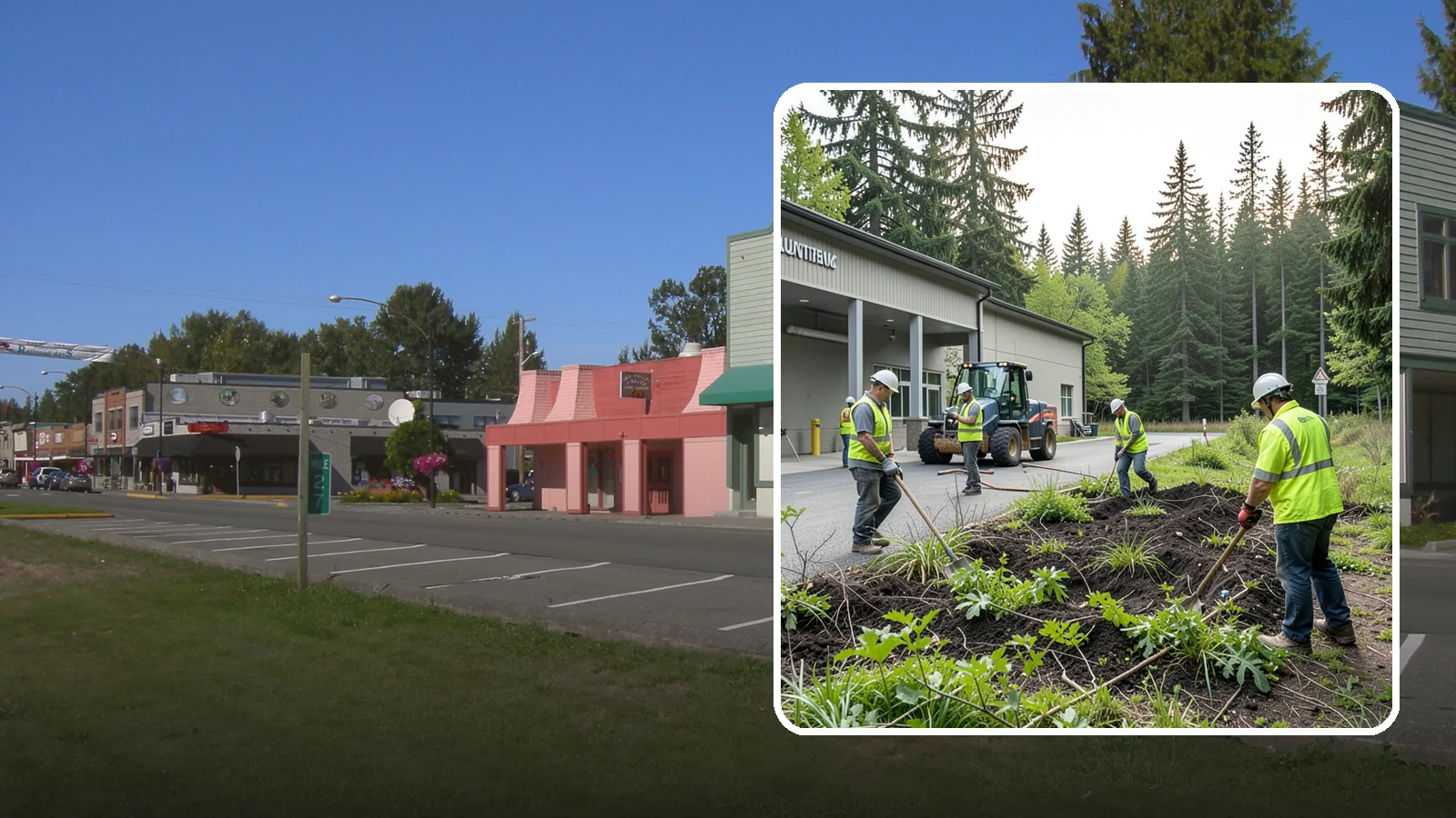 Firebreak Maintenance in Snoqualmie, King County, WA - Maintenance of firebreaks and fuel breaks to reduce wildfire risk around public open space.