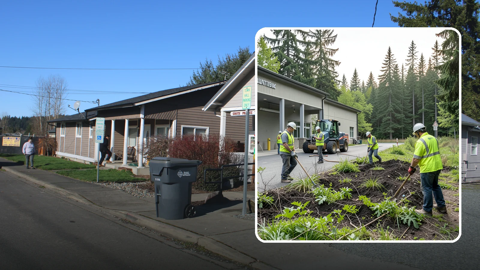 Firebreak Maintenance in South Prairie, Pierce County, WA - Maintenance of firebreaks and fuel breaks to reduce wildfire risk around public open space.