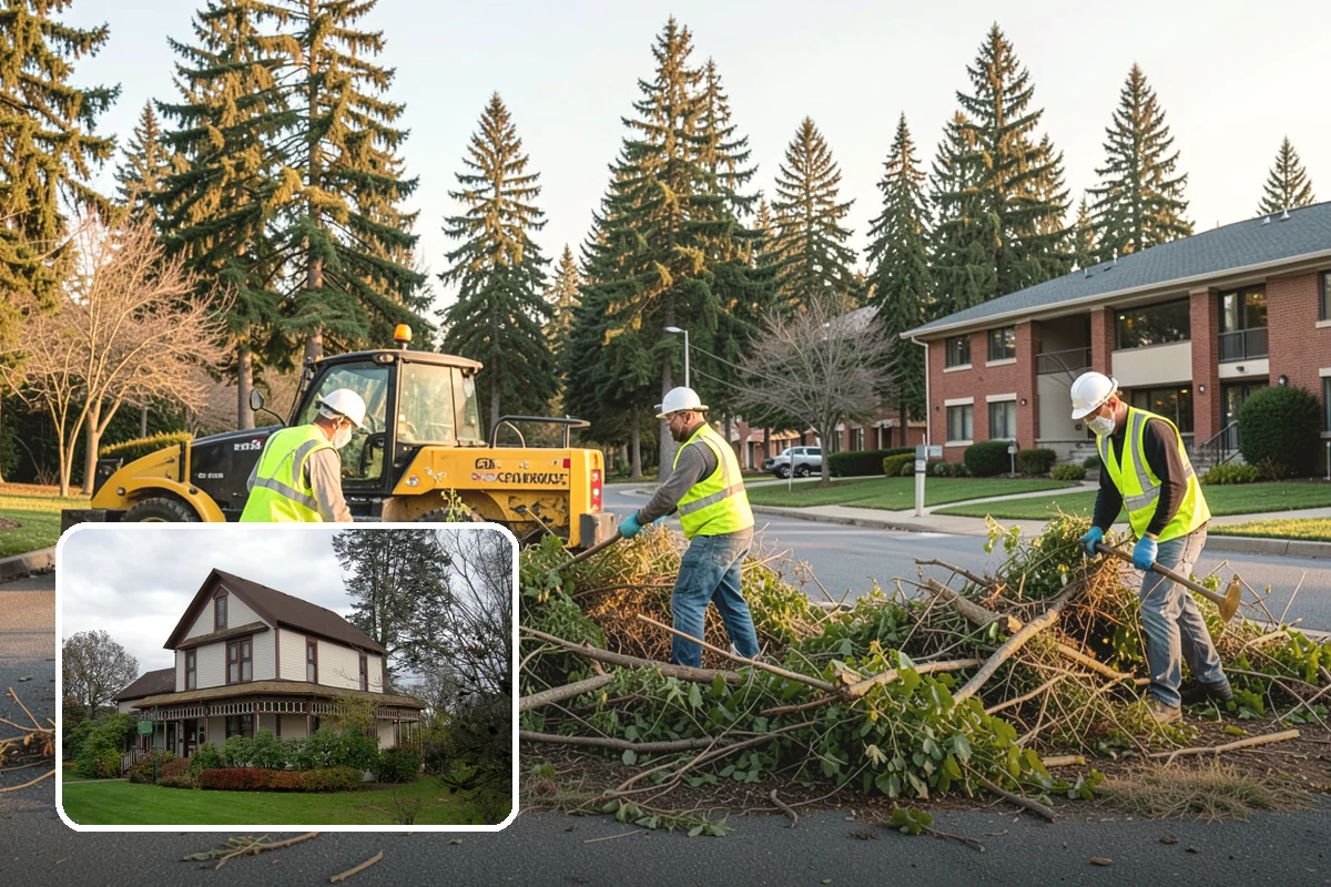 Firebreak Maintenance in Sumner, Pierce County, WA - Reduces wildfire spread risk around public lands