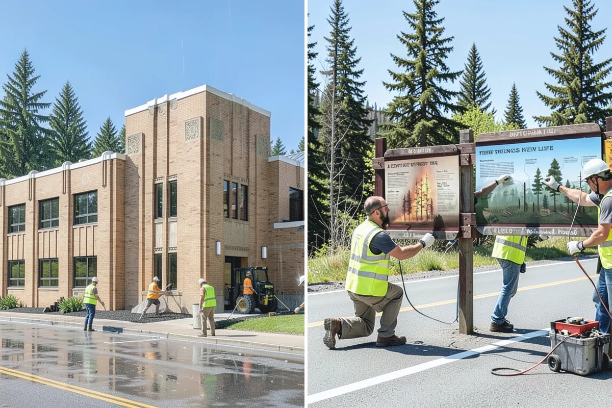 Firebreak Maintenance in Sumner, Pierce County, WA - Confirm firebreak locations, widths, and standards with the fire district