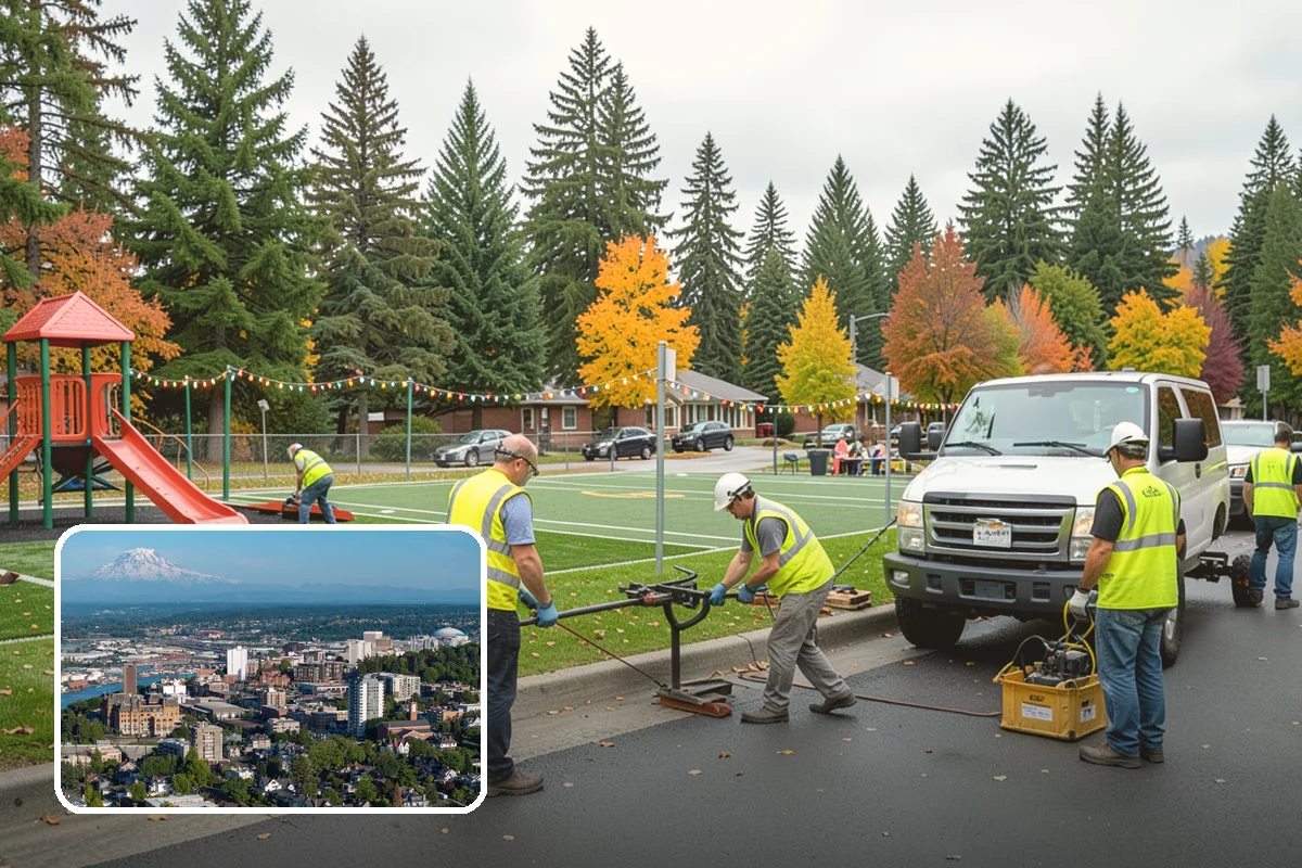 Firebreak Maintenance in Tacoma, Pierce County, WA - Reduces wildfire spread risk around public lands