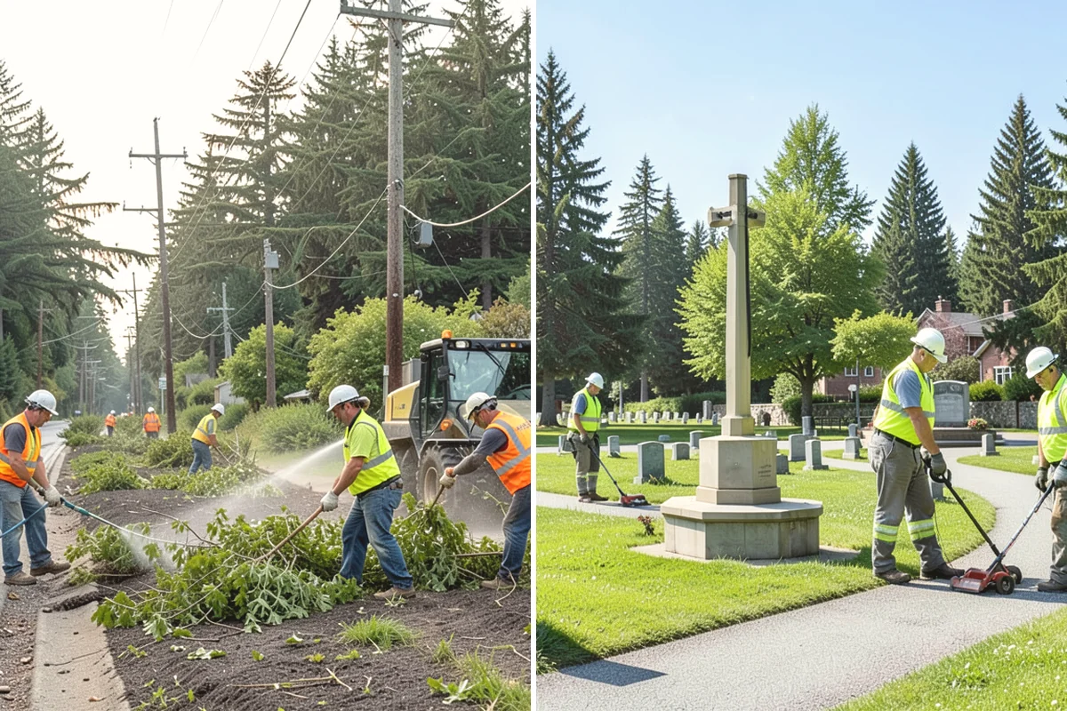 Firebreak Maintenance in University Place, Pierce County, WA - Confirm firebreak locations, widths, and standards with the fire district