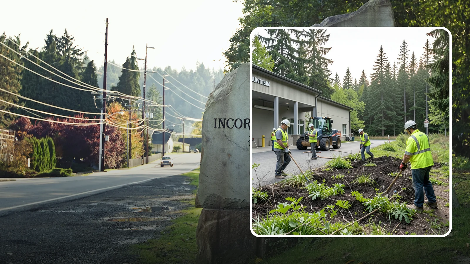 Firebreak Maintenance in Wilkeson, Pierce County, WA - Maintenance of firebreaks and fuel breaks to reduce wildfire risk around public open space.
