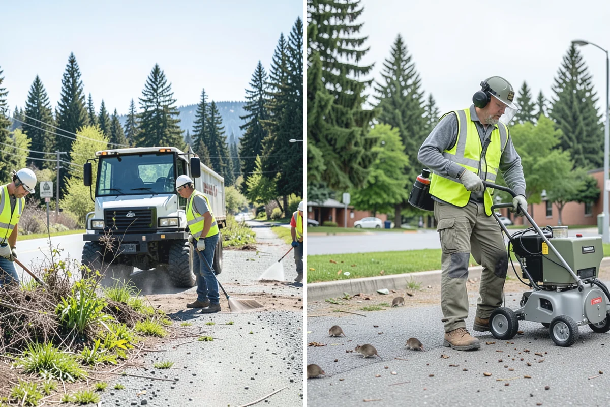 Firebreak Maintenance in Wilkeson, Pierce County, WA - Confirm firebreak locations, widths, and standards with the fire district