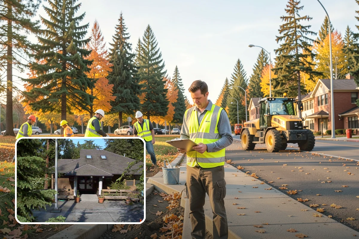 Firebreak Maintenance in Yarrow Point, King County, WA - Reduces wildfire spread risk around public lands
