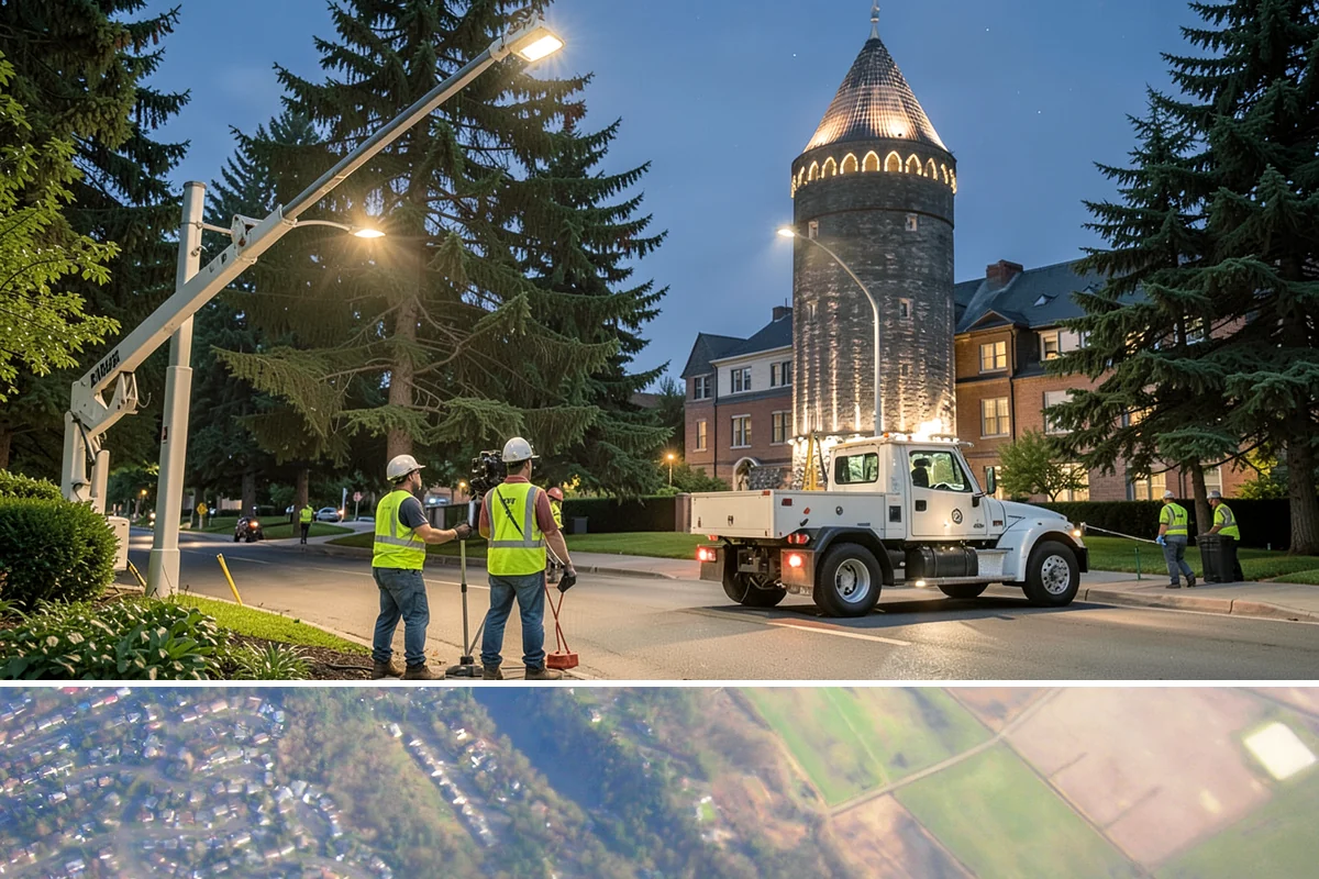 Fixture Replacement in Algona, King County, WA - Replacements can be scheduled year-round, with fall upgrades preparing sites for heavy winter lighting demand.