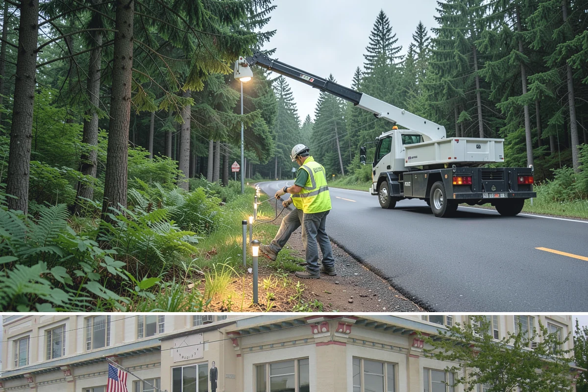 Fixture Replacement in Anacortes, Skagit County, WA - Replacements can be scheduled year-round, with fall upgrades preparing sites for heavy winter lighting demand.