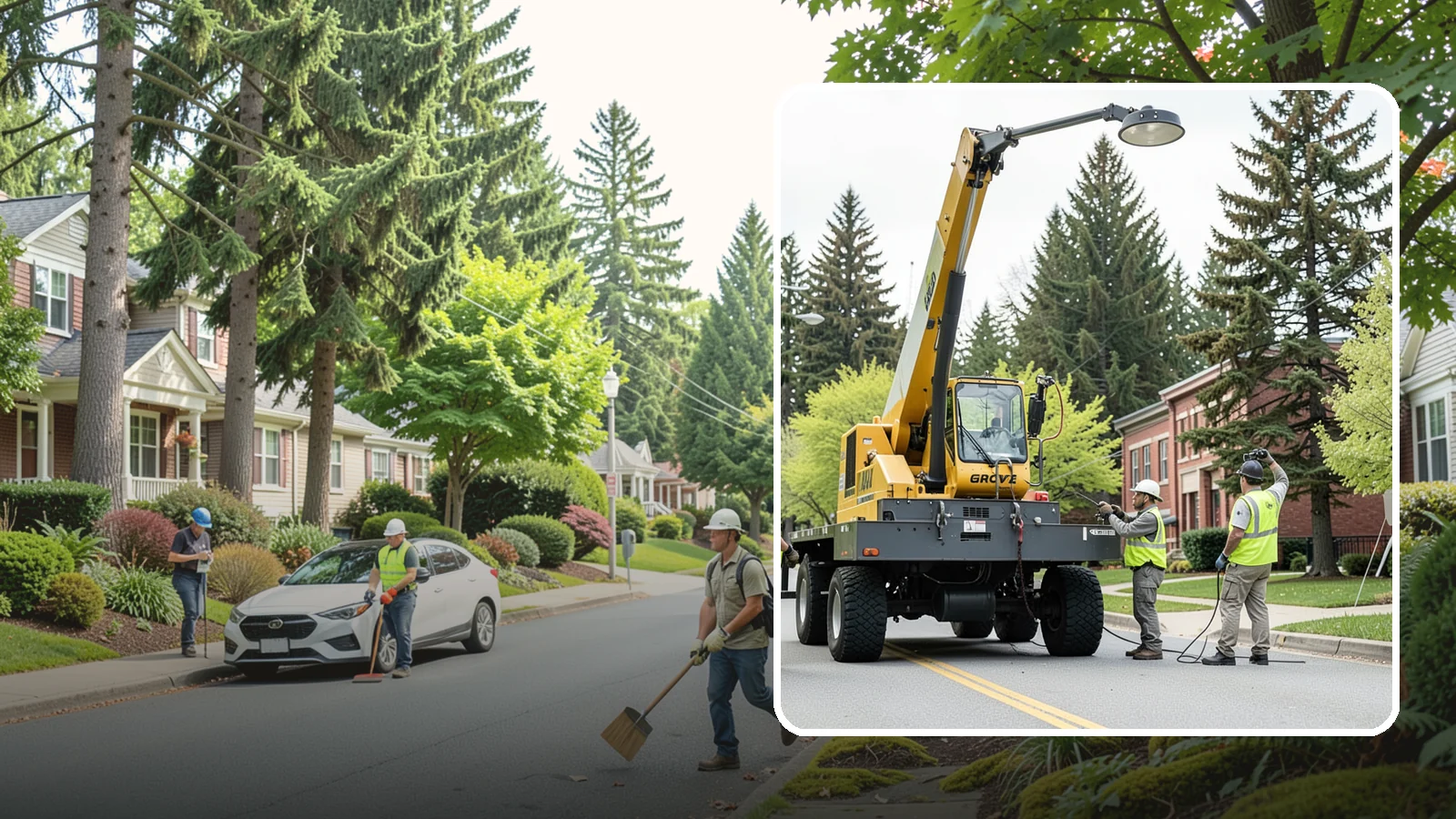 Fixture Replacement in Beaux Arts Village, King County, WA - Replacement of failed or obsolete lighting fixtures with efficient, code-compliant units at public sites.