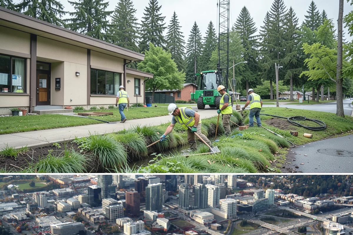 Fixture Replacement in Bellevue, King County, WA - Replacements can be scheduled year-round, with fall upgrades preparing sites for heavy winter lighting demand.