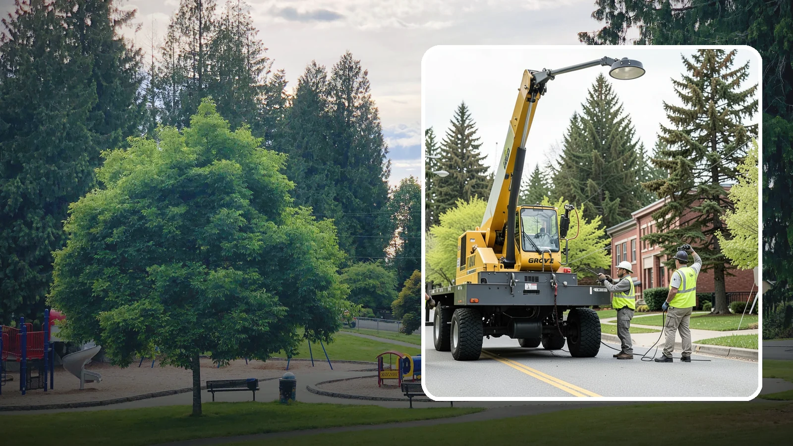 Fixture Replacement in Bonney Lake, Pierce County, WA - Replacement of failed or obsolete lighting fixtures with efficient, code-compliant units at public sites.