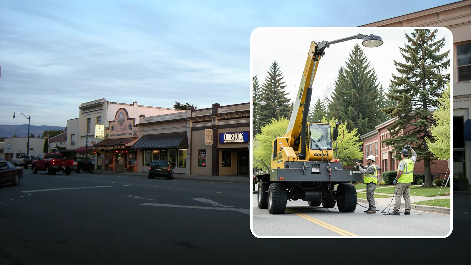 Fixture Replacement in Burlington, Skagit County, WA - Replacement of failed or obsolete lighting fixtures with efficient, code-compliant units at public sites.
