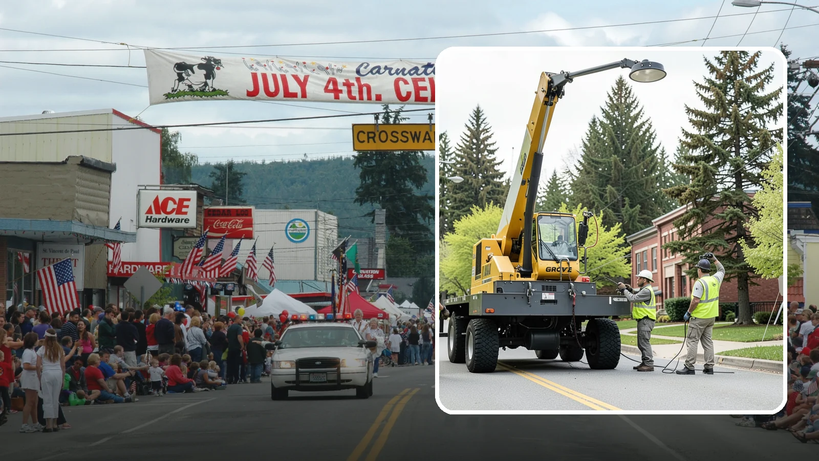 Fixture Replacement in Carnation, King County, WA - Replacement of failed or obsolete lighting fixtures with efficient, code-compliant units at public sites.