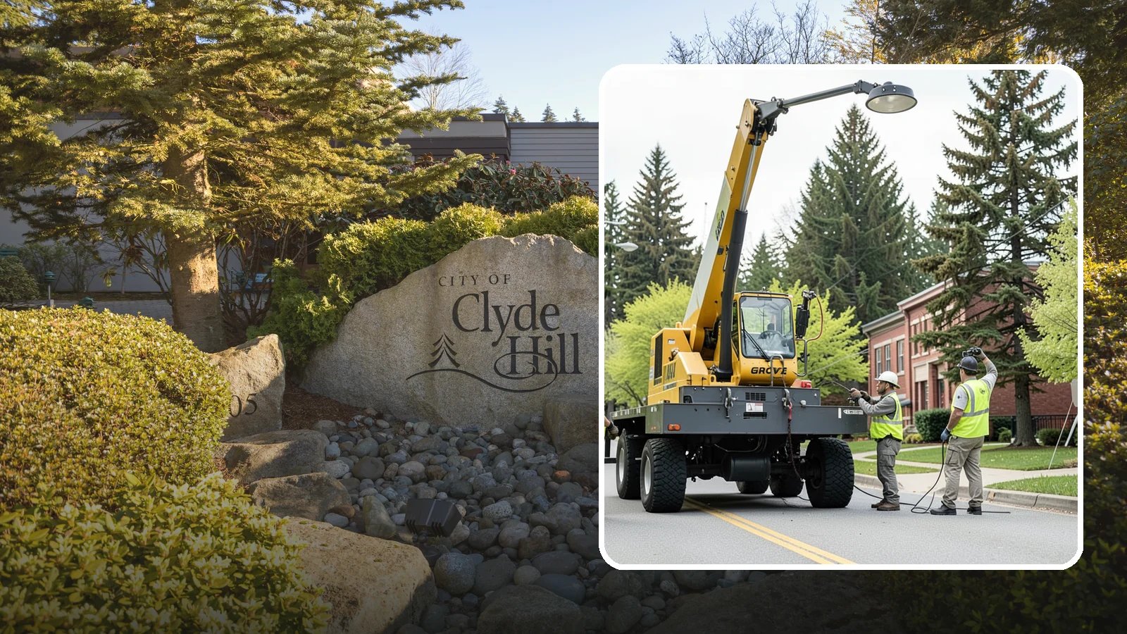 Fixture Replacement in Clyde Hill, King County, WA - Replacement of failed or obsolete lighting fixtures with efficient, code-compliant units at public sites.