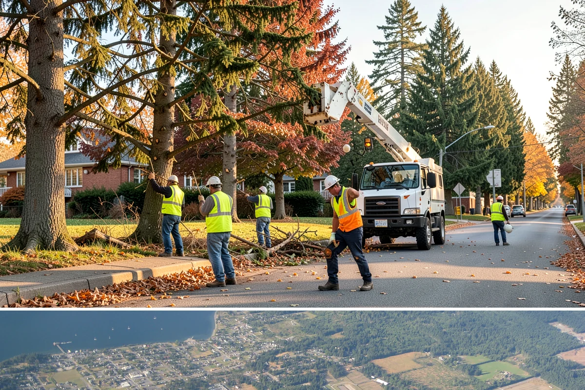 Fixture Replacement in Coupeville, Island County, WA - Replacements can be scheduled year-round, with fall upgrades preparing sites for heavy winter lighting demand.