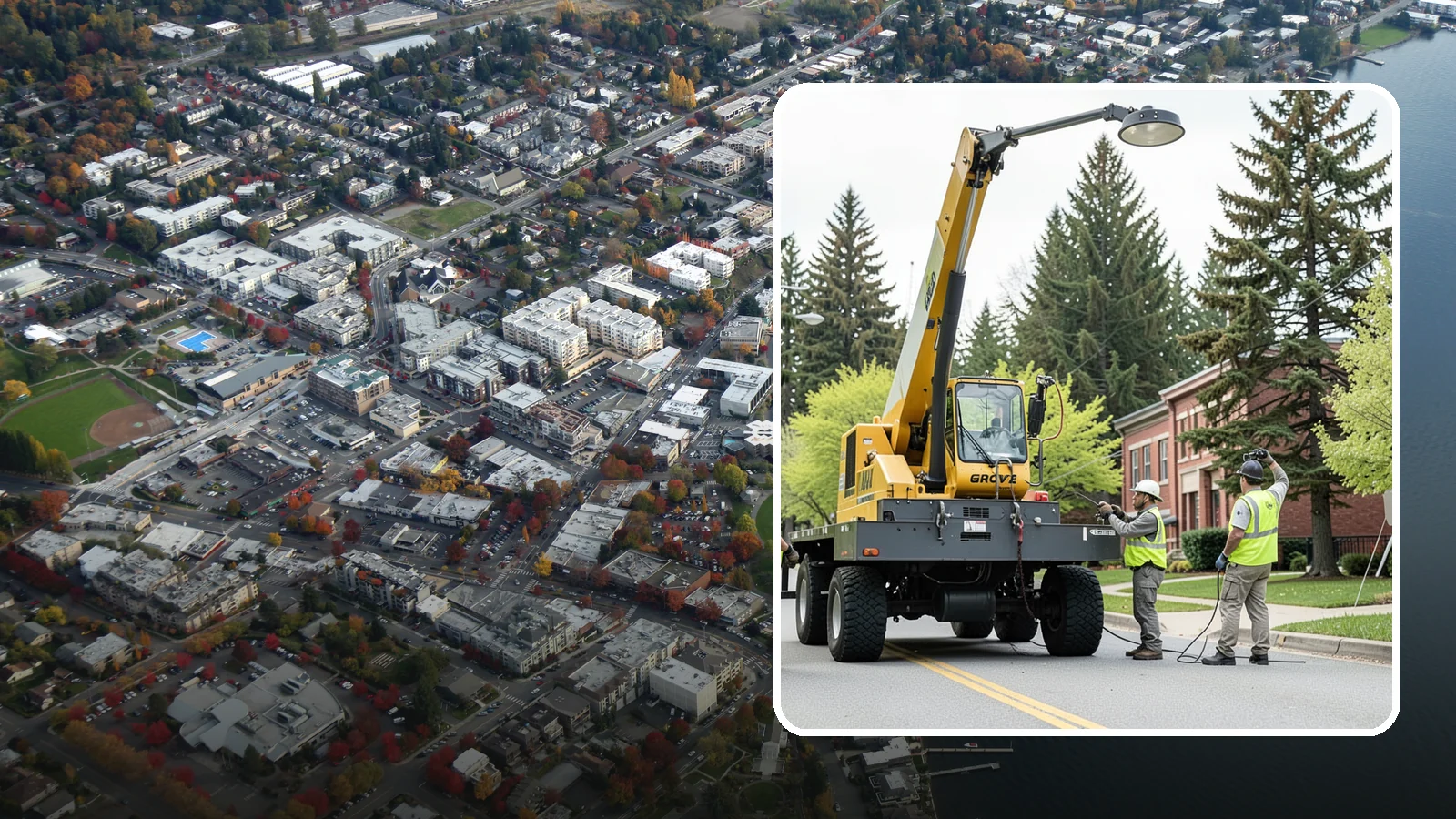 Fixture Replacement in Kirkland, King County, WA - Replacement of failed or obsolete lighting fixtures with efficient, code-compliant units at public sites.