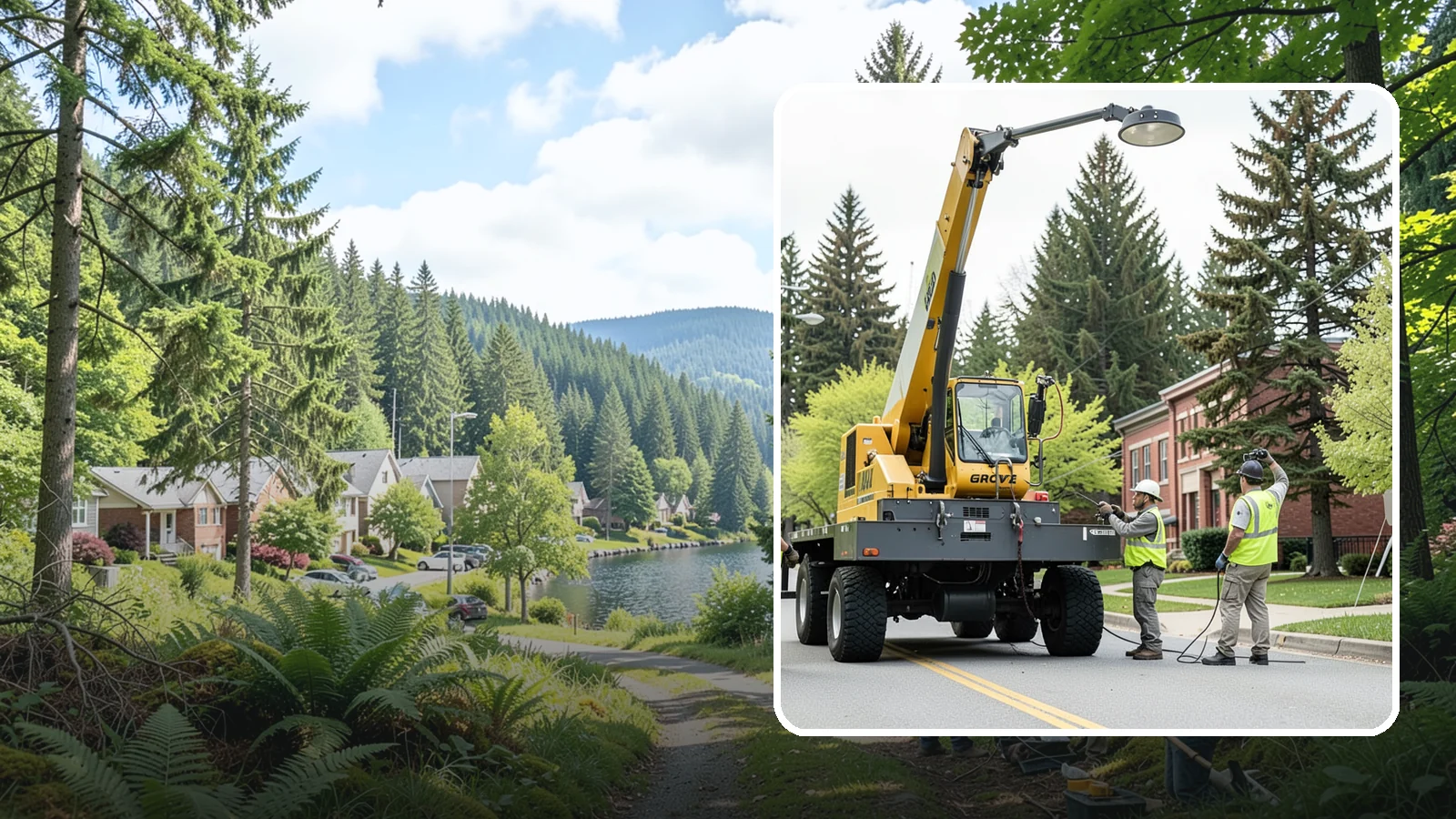 Fixture Replacement in Lake Forest Park, King County, WA - Replacement of failed or obsolete lighting fixtures with efficient, code-compliant units at public sites.