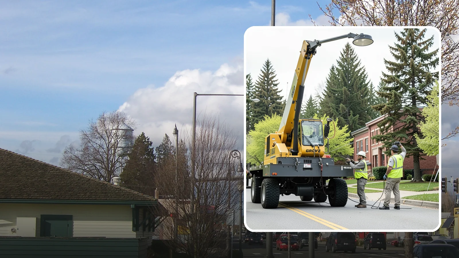 Fixture Replacement in Marysville, Snohomish County, WA - Replacement of failed or obsolete lighting fixtures with efficient, code-compliant units at public sites.